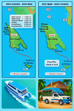 Ко Чанг - Остров Ко Мак